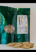 Ronita's Bakery dried lime slices 3 oz packaged in green resealable pouch